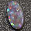 4.29  cts Australian Solid Semi Black Opal Lightning Ridge loose Cut stone Cabochon