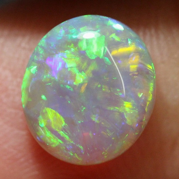 Australian Opal Ridge ,Crystal Cabochon Stone 2.10 cts - Absolute Opals &