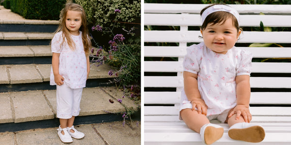 Dilys Pretty Floral Baby Girl Set from Emile et Rose