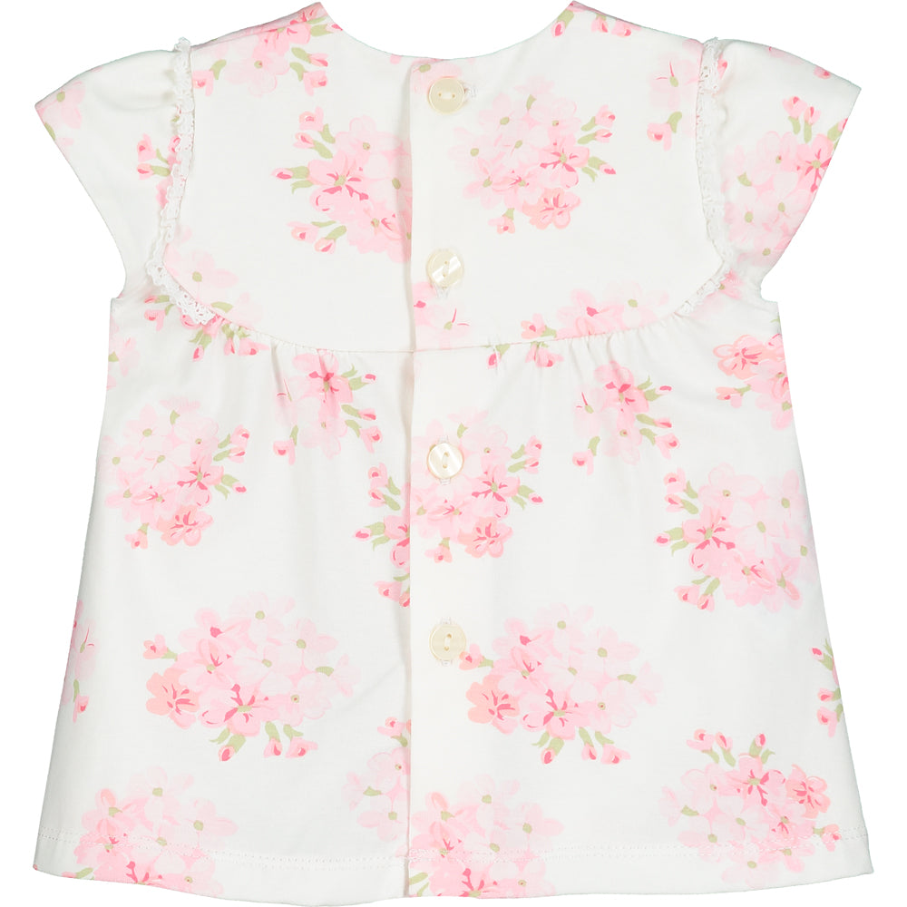 Willow Pink Floral Set with Hairband - Baby Girl Clothes | Emile et Rose