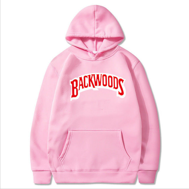 pink backwoods hoodie