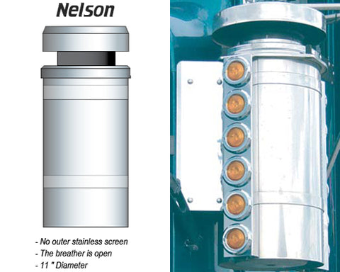 Nelson brand air cleaner breathers diagram