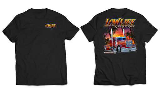 Rise and Shine trucker tee shirt — Empire Chrome