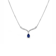 Diamond Delicate Drop Necklace