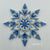 Snowflake Ornaments - Light Blue