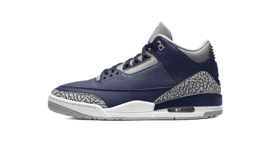 Air Jordan 3 Midnight Navy Sneakers Matching Tees Outfit And Accessories Sneaker Release Tees