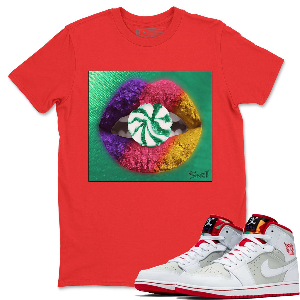 Lips Candy Sneaker Shirt - Air Jordan 1 