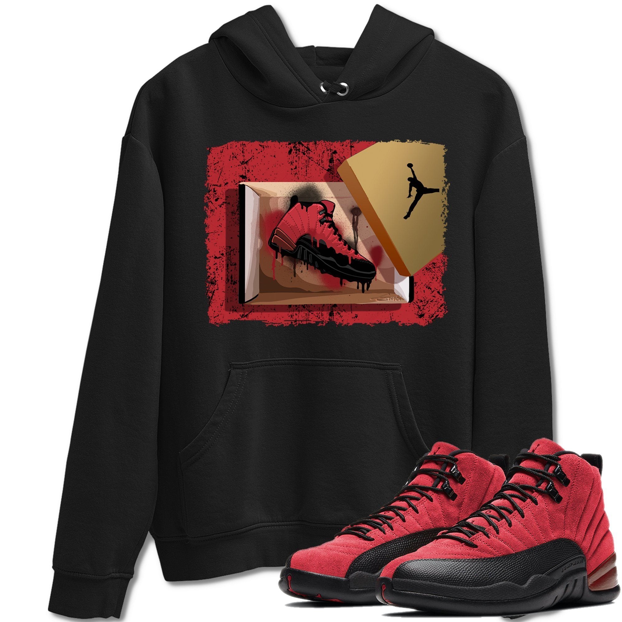 jordan 12 reverse flu game clothing