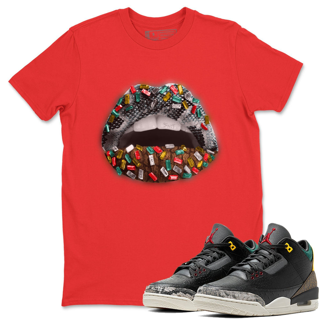 animal print jordan 3 shirt