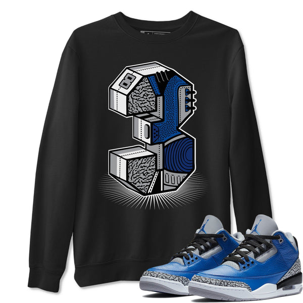 royal blue 3s shirt