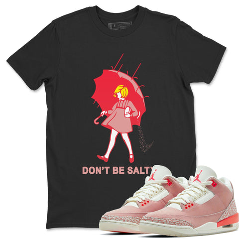Air Jordan 3 Retro Wmns Rust Pink Sneakers Matching Tees Outfit And Aj3 Rust Pink Accessories Sneaker Release Tees