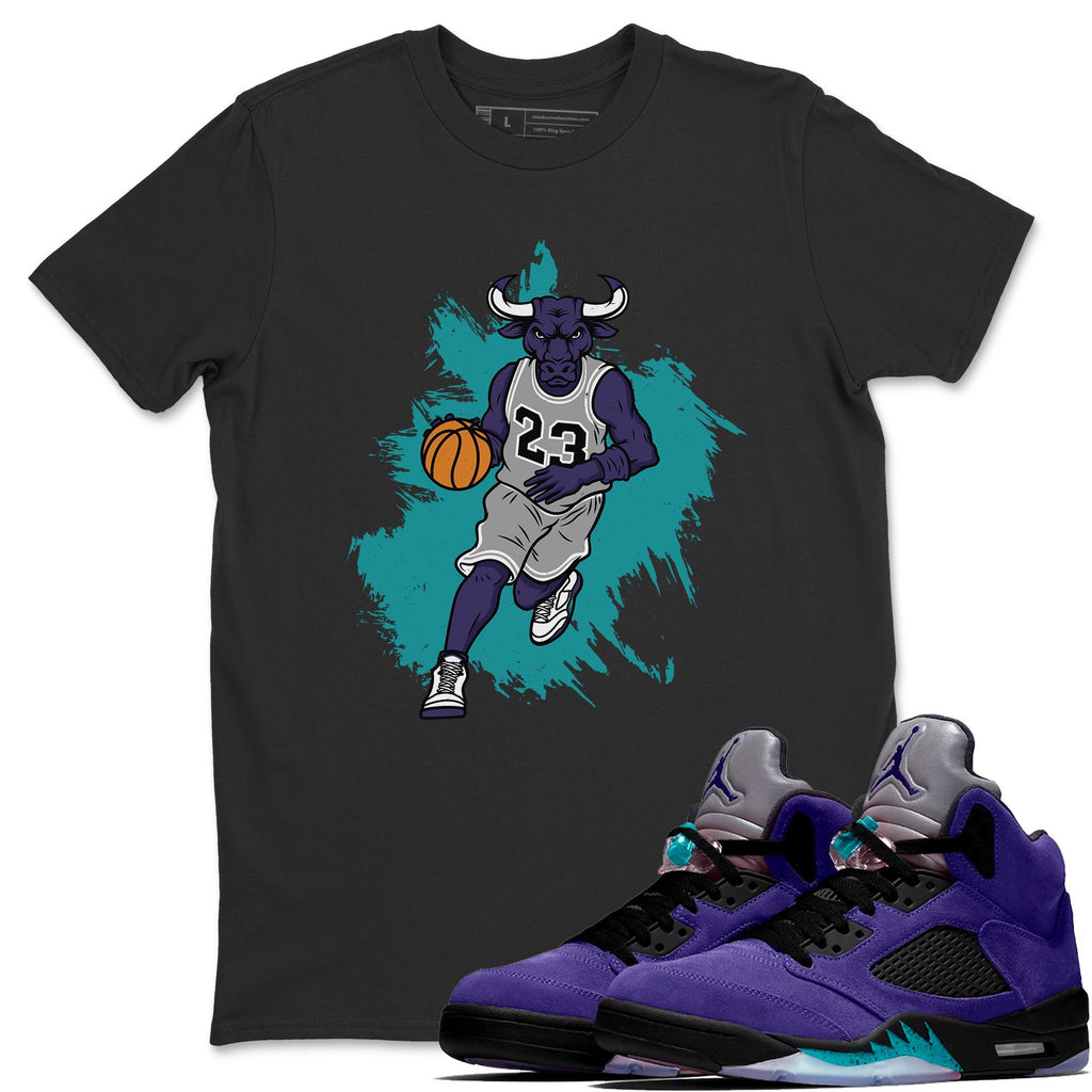 jordan 5 purple and black