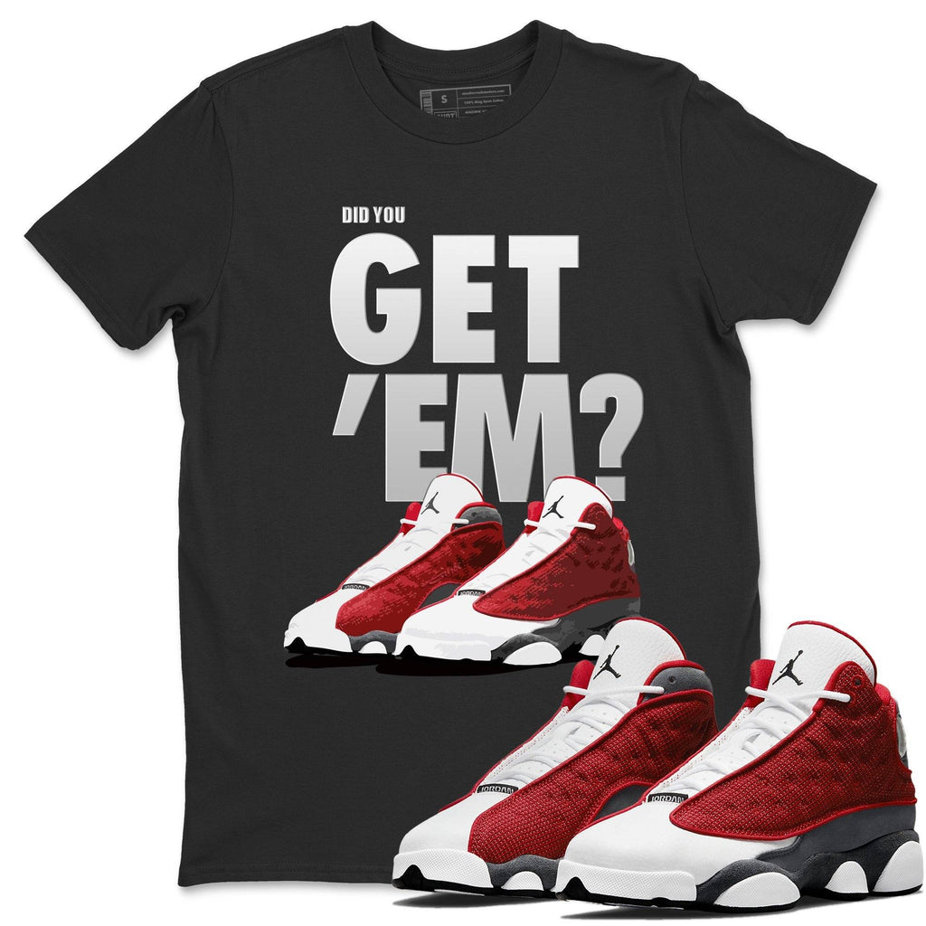 jordan 13 red flint shirt to match