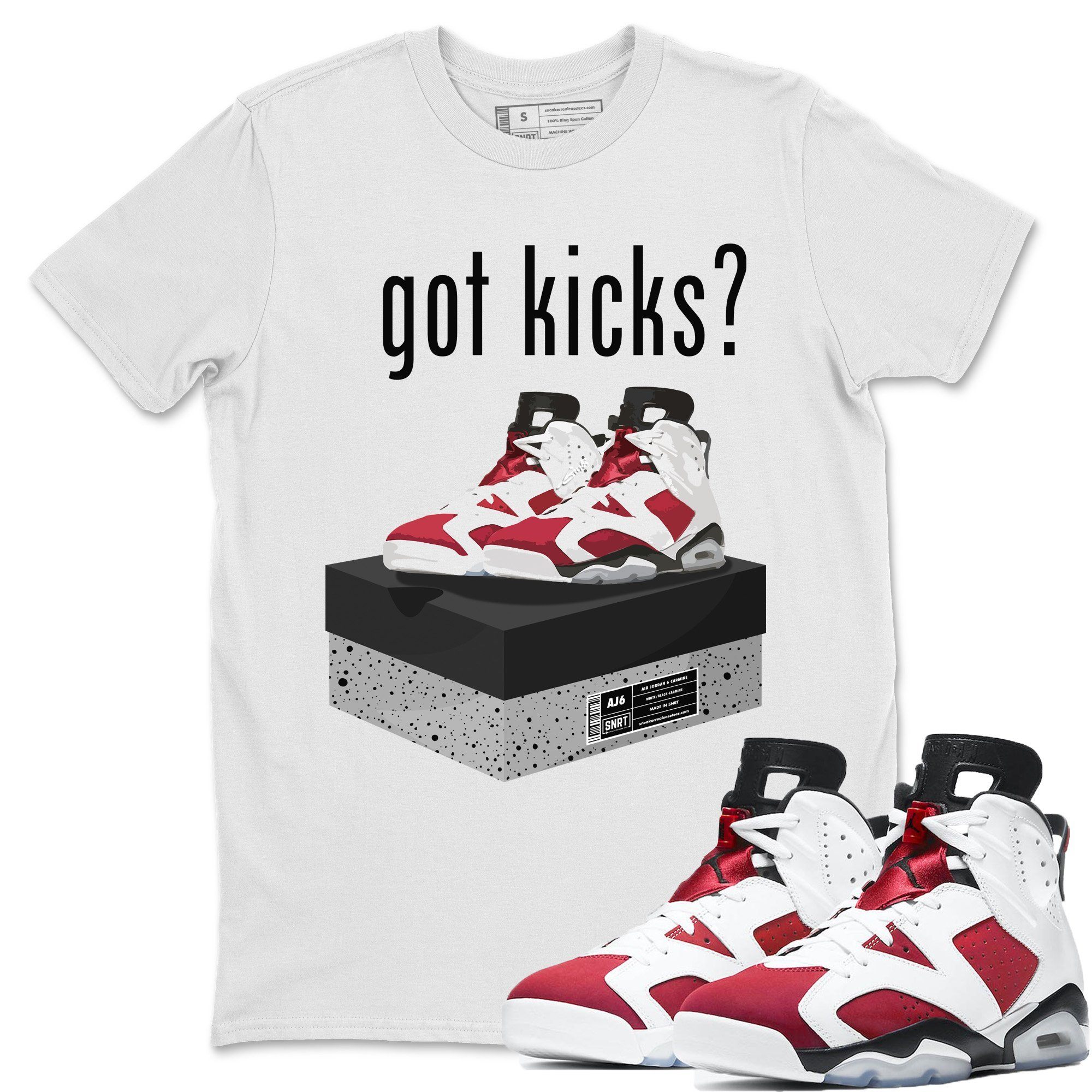 retro 6 carmine shirt