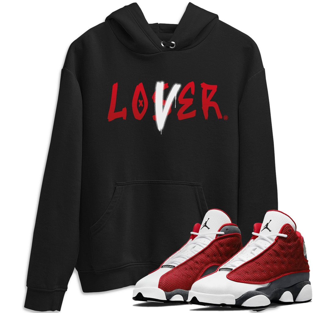 jordan 13 red flint hoodie