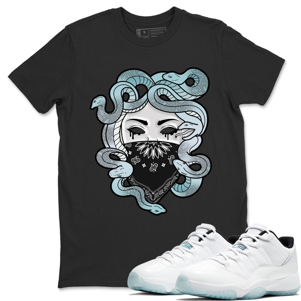 Air Jordan 11 Legend Blue Sneaker Shirts And Sneaker Matching Outfits Medusa T Shirt Sneaker Release Tees