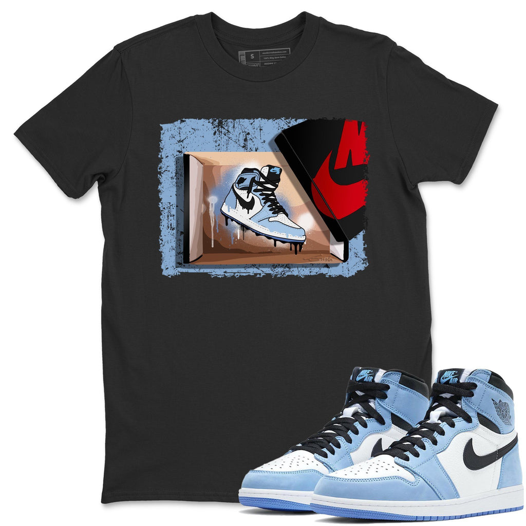 Air Jordan 1 University Blue Sneaker Shirts And Sneaker Matching Outfits New Kicks T Shirt Sneaker Release Tees