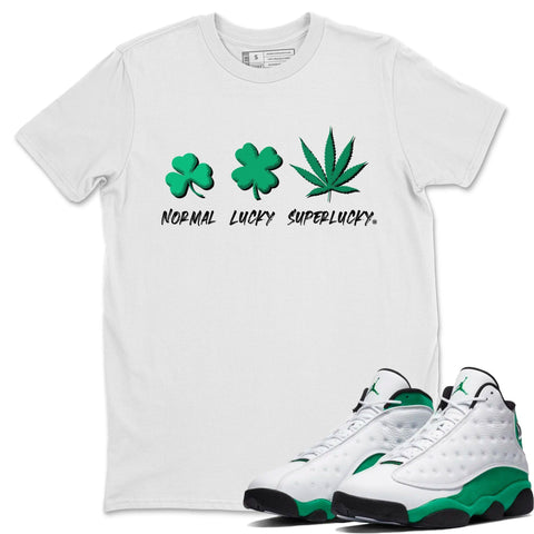 retro 13 lucky green shirt