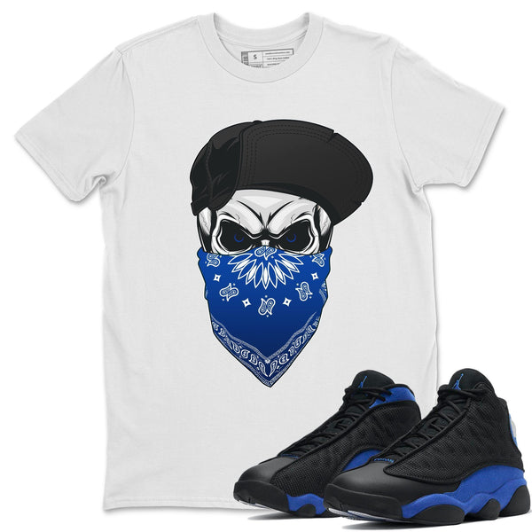 retro 13 hyper royal shirt