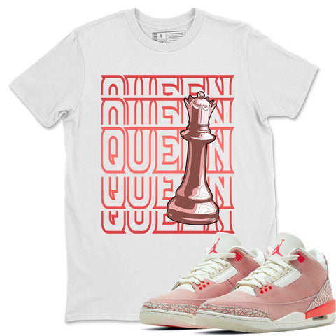 Air Jordan 3 Rust Pink Sneaker Shirts And Sneaker Matching Outfits Queen T Shirt Sneaker Release Tees