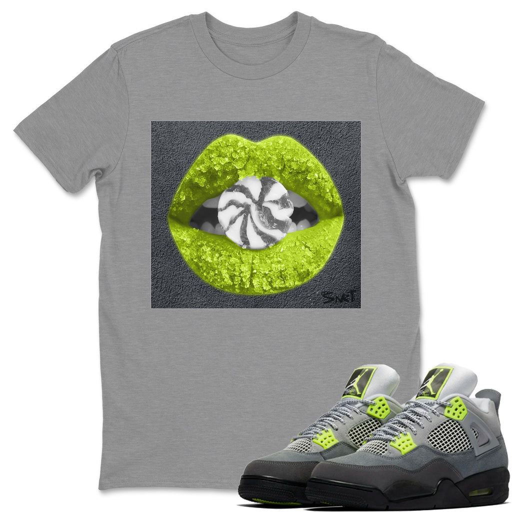 jordan 4 neon 95 shirt