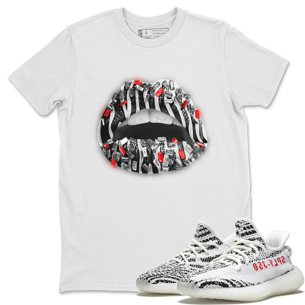 yeezy zebra matching shirts