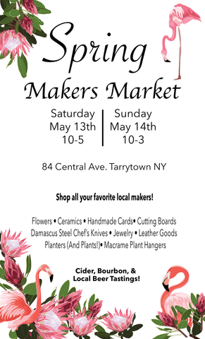 Spring Mothers Day Market Flyer Makers Central  May 13 and May 14 at 12:00PM