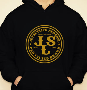 black and gold champion sweatshirt