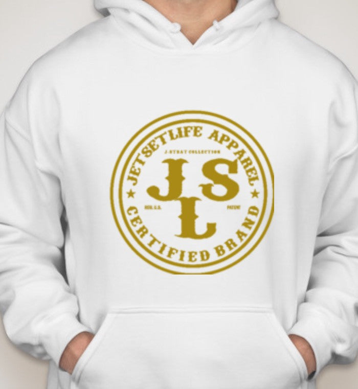 champion hoodie white and gold