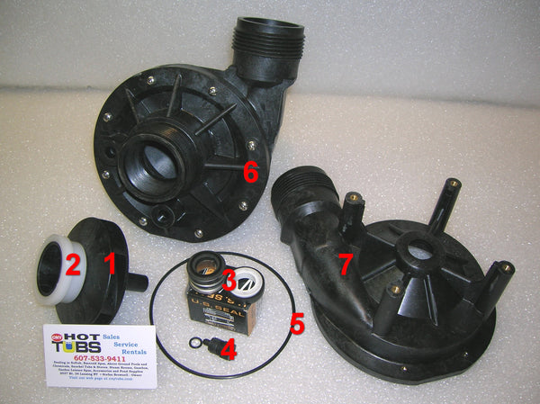 spurlin jetted tub parts