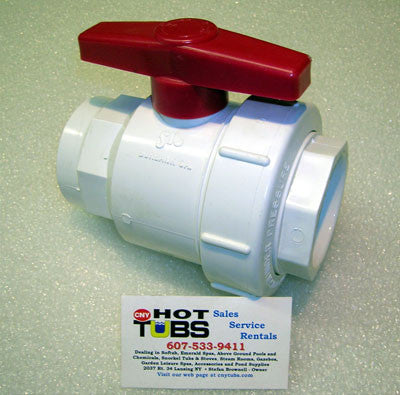 2 inch pvc shut off valve