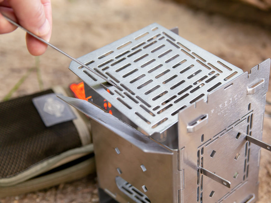 Firebox Stove - Adjustable Fire Grate for 5