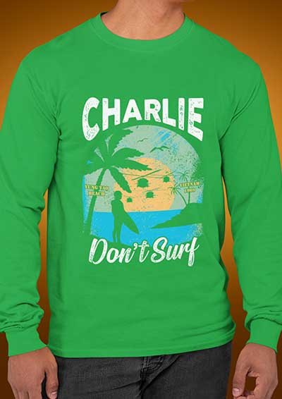 Charlie Don't Surf SCVB Surfing Cowboys Men's Cotton T-Shirt