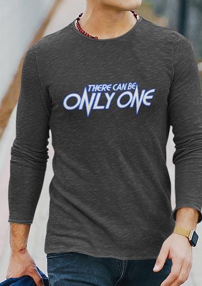 There Can Be Only One Long Sleeve T-Shirt  - Off World Tees