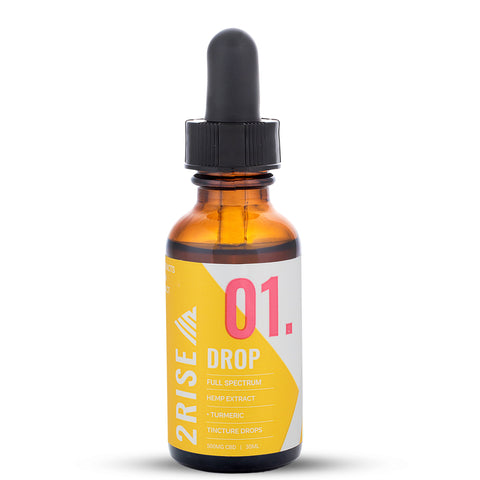 2Rise Naturals Full-Spectrum CBD Oil with Turmeric