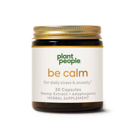 Plant People Be Calm CBD Capsules