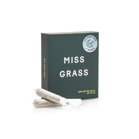 Miss Grass ZZZ Hemp + Herb Mini Pre-Rolls for Sleep