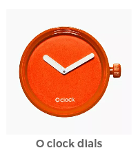 O clock dials