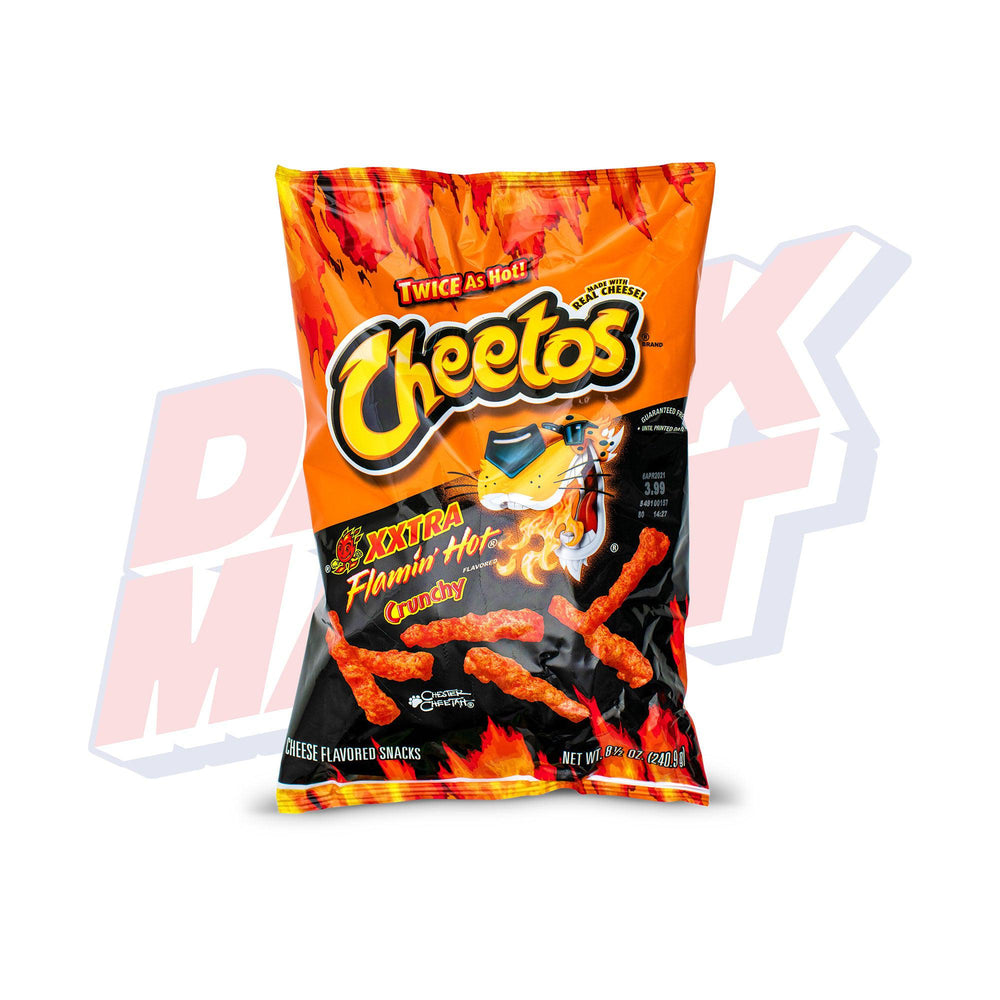 New, Cheetos, XXXtra Flamin Hot Fries, 6Oz. Big Bags. Merchandise