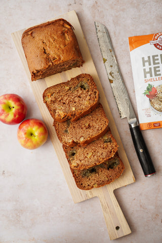 Apple Hemp Cinnamon Loaf