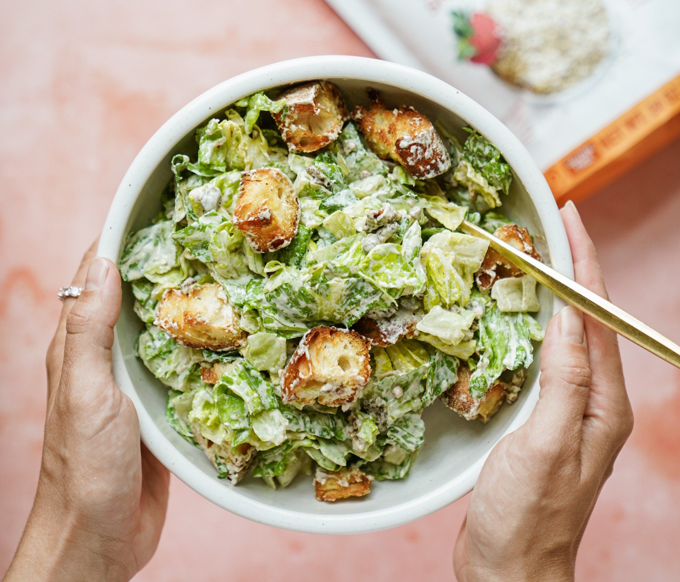 Vegan Caesar Salad