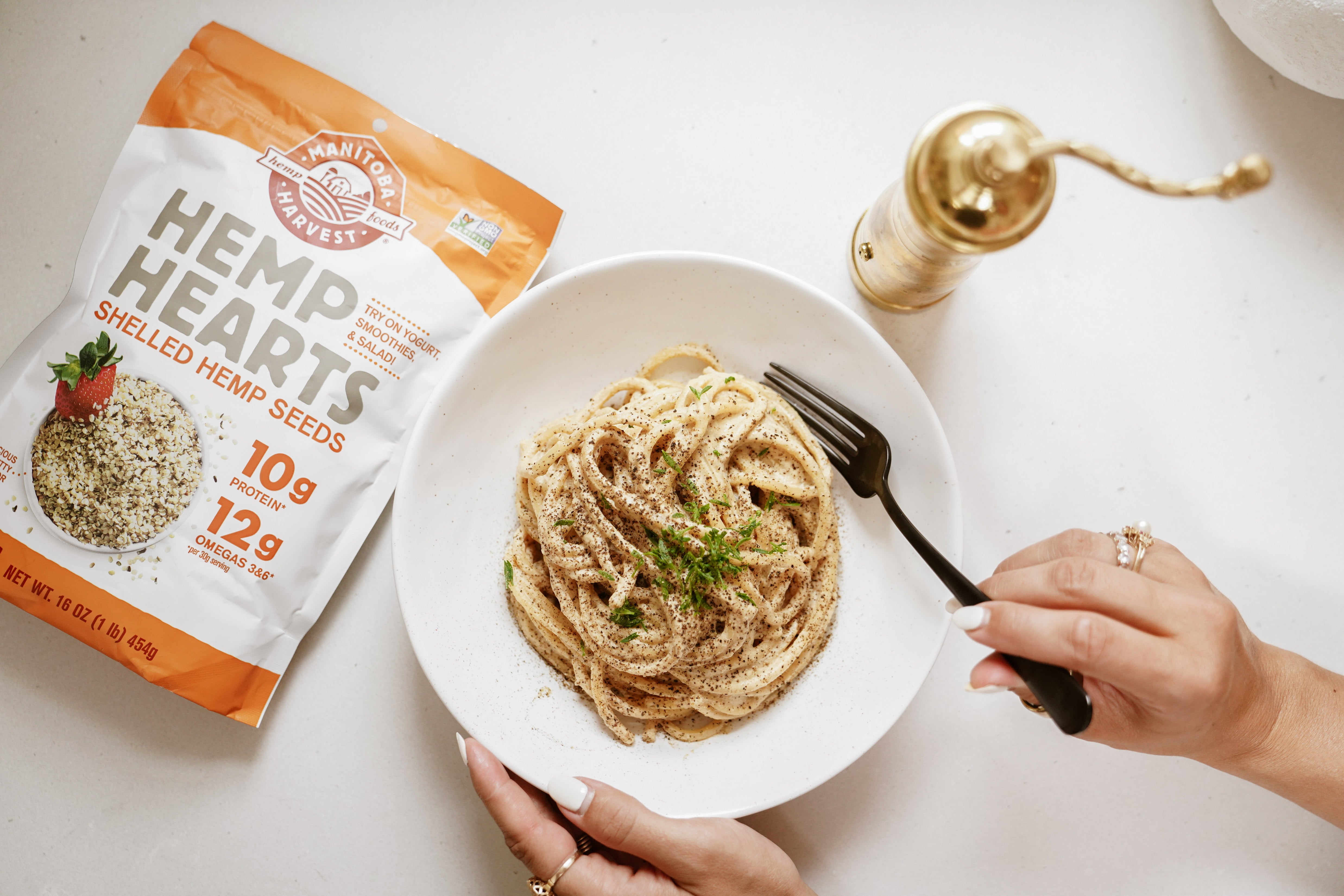 Truffle Garlic Bucatini – Manitoba Harvest