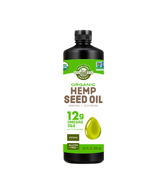 Organic Hemp Seed Oil