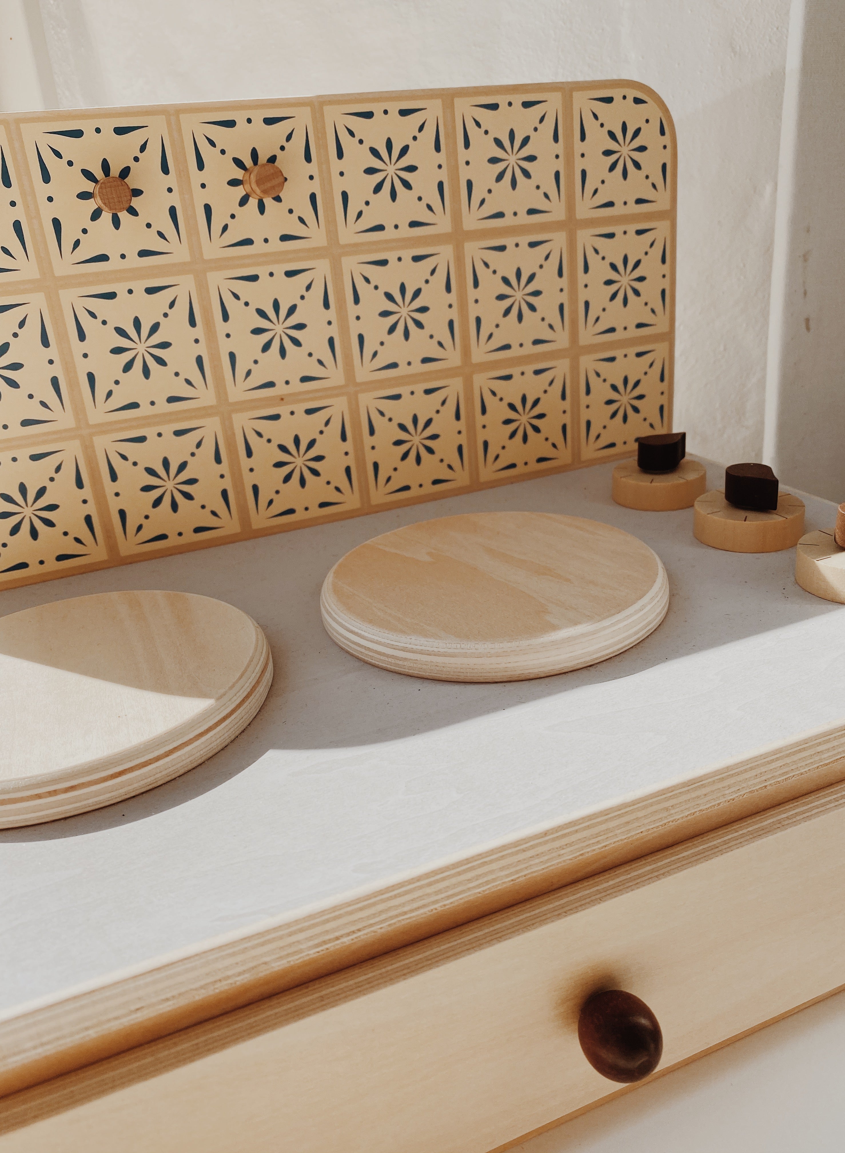 Wooden Tabletop Kitchen