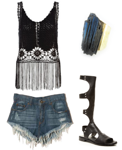 Festival Style Look Boho