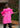 Cold Shoulder Sweatshirt Tee Tees Kate Hewko Hot Pink One Size 