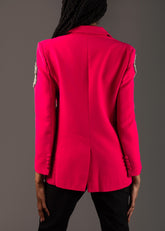 Rhinestone Bow Blazer Blazers Kate Hewko 