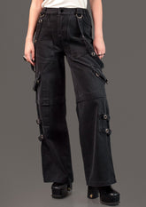 Rivet Strap Cargo Pant Pants Kate Hewko 