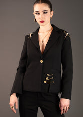 Safety Pin Blazer Blazers Kate Hewko 