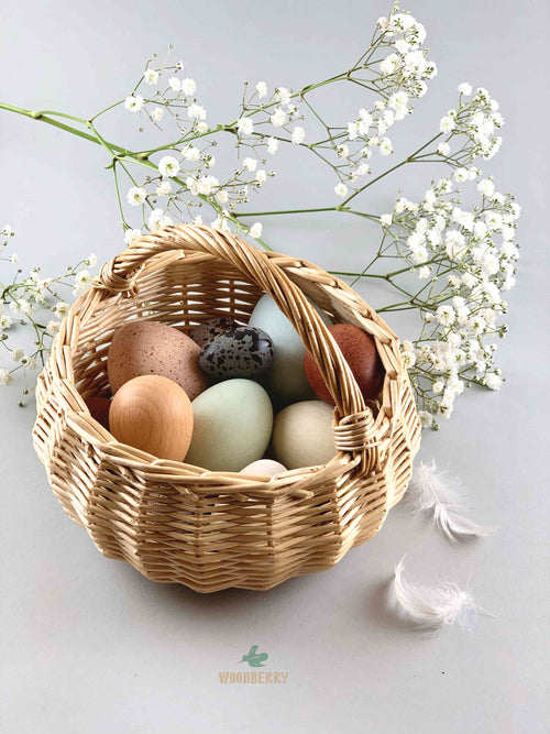 Wooden Mushroom Basket – Woodberry
